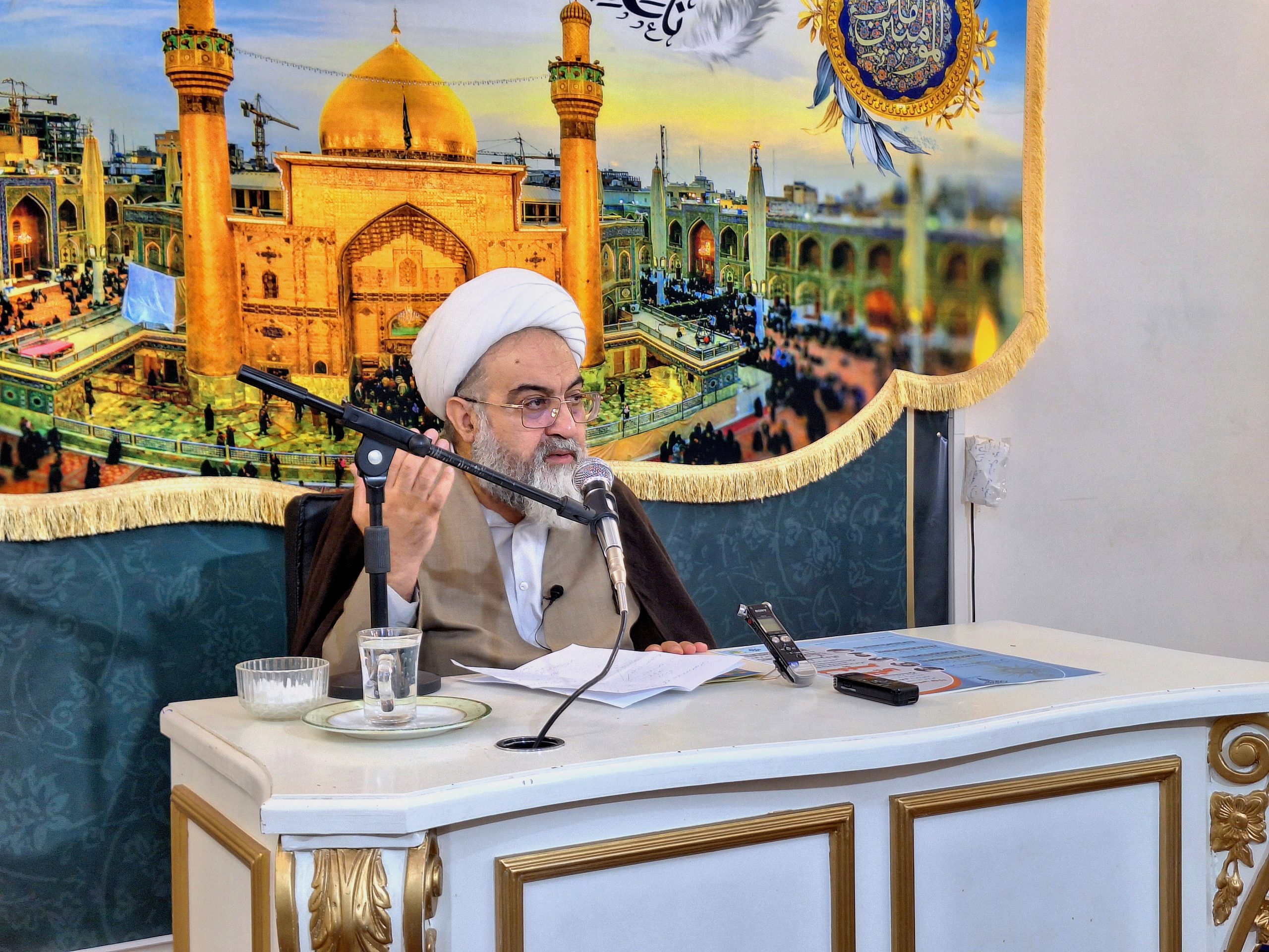 استاد محمدتقی سبحانی در مدرسه بهاره روشنایی غدیر