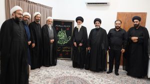 ریاست کنگره بین المللی بزرگداشت علامه میرحامدحسین لکهنوی رحمه الله با آیت الله میرسید محمد یثربی دام ظله دیدار و گفت و گو کردند.