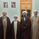 استاد محمدتقی سبحانی با حضرت آیت‌الله تحریری دیدار کردند