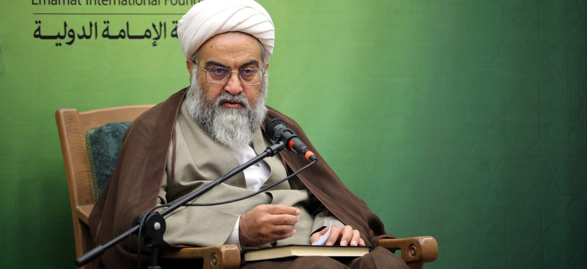 استاد محمدتقی سبحانی در اولین مدرسه تخصصی مطالعات تبیینی